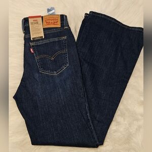 726 Levi's Women's Dark Indigo Flare Jeans